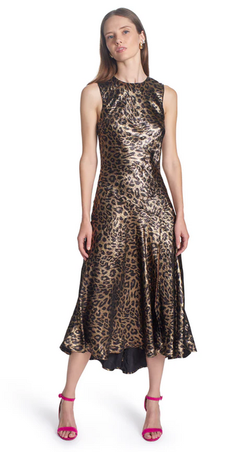Pilar Dress in Gold