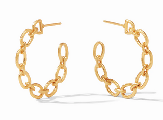 Palermo Hoop in Gold - Medium