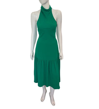 Bowden Dress in Dark Green