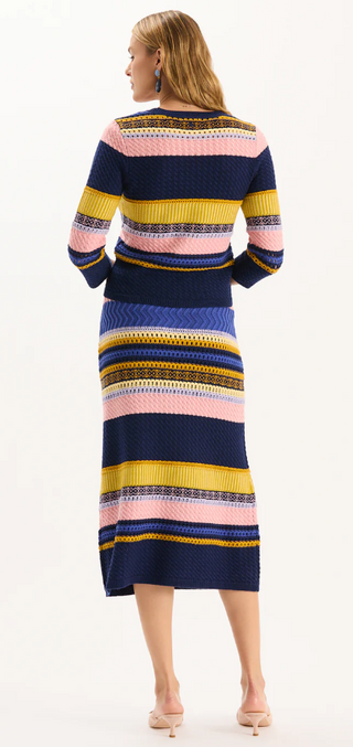 Georgie Merino Blend Sweater in Multi