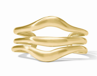Wave Cuff Gold