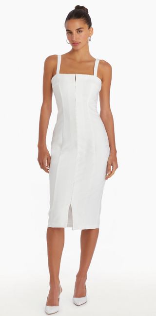 Tisha Dress in White