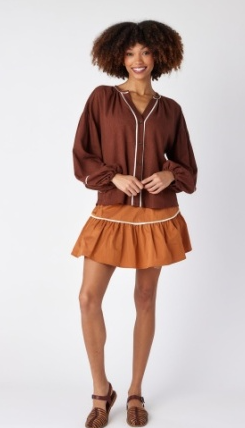Willa Skort in Inca Gold