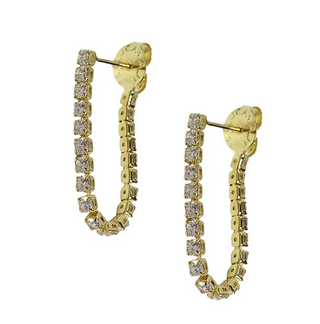 Petite Allie Earrings in Gold